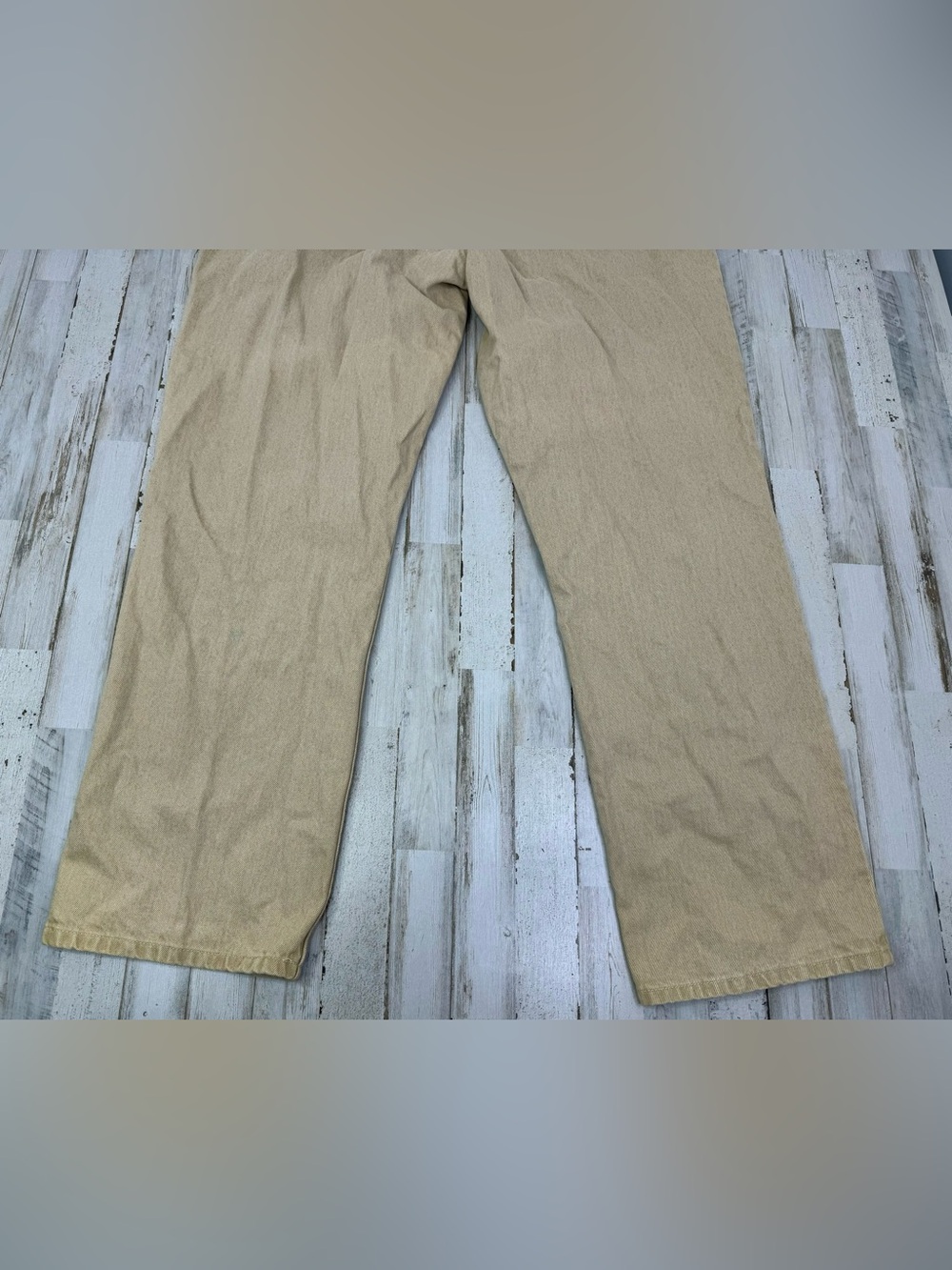 L.L. Bean Women’s Tan Jeans Original Fit Straight 20MT (40x33) Regular - Picture 11 of 11